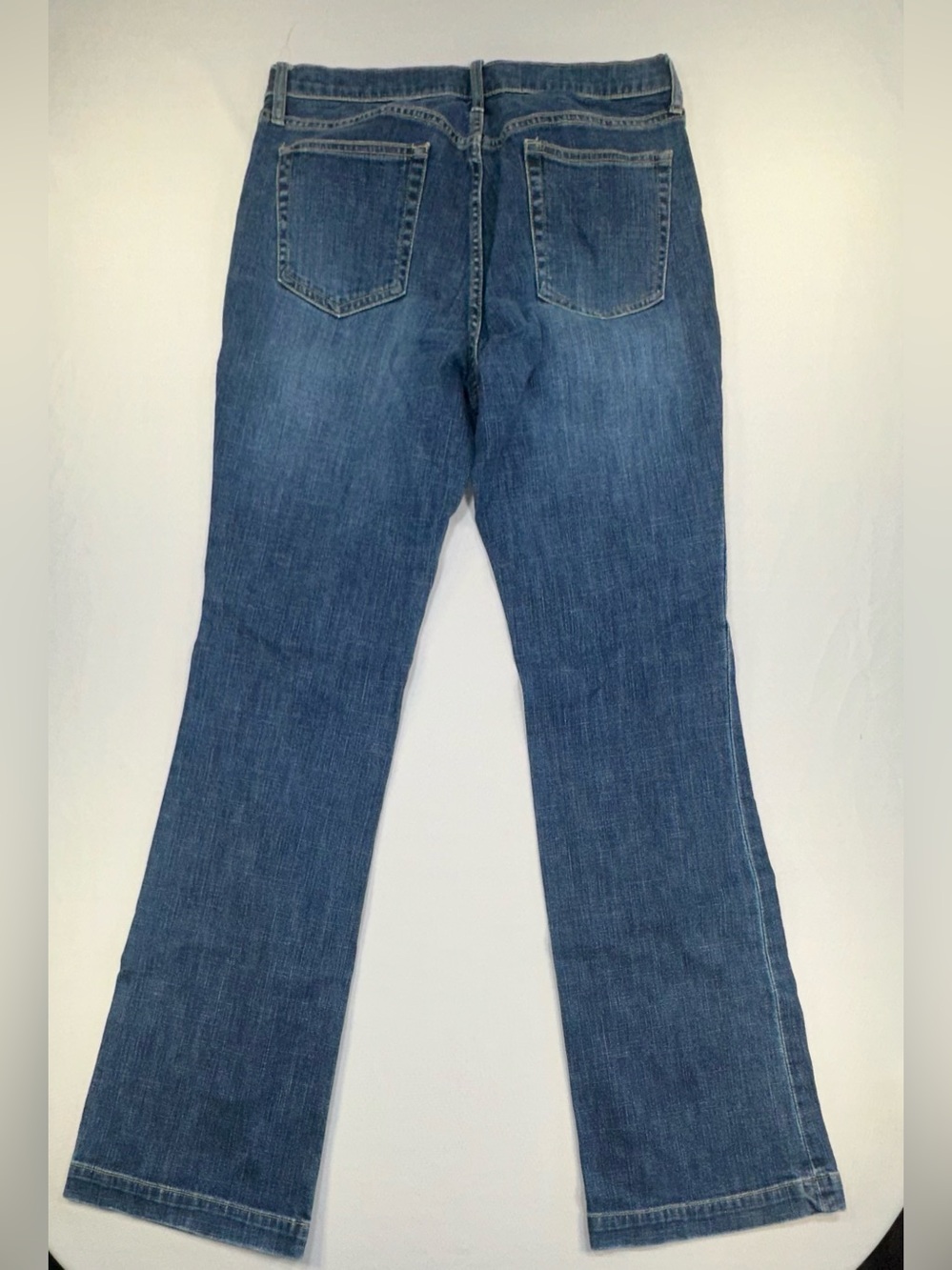 Gap Long And Lean Size 12 Long Boot Cut Mid Wash Blue Jeans Classic Y2K Tall - Picture 2 of 8